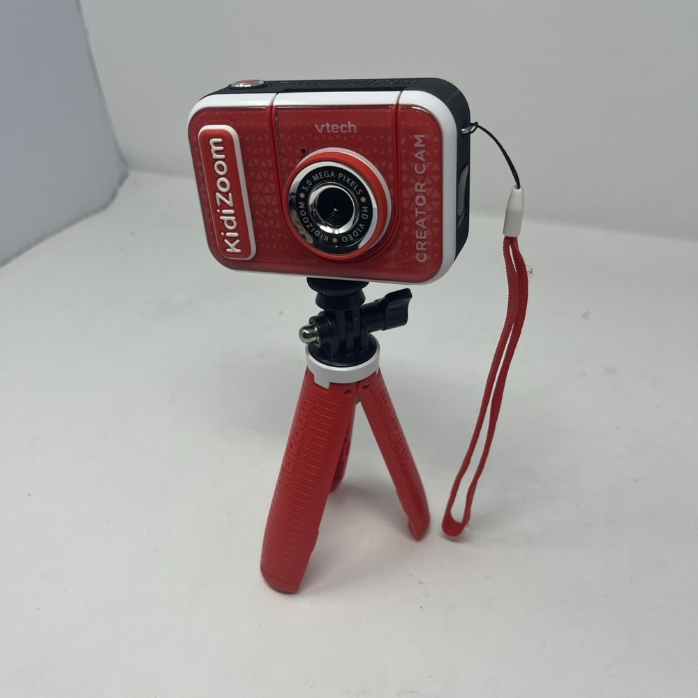 VTech‎ Kidizoom Creator Cam Digital Camera Photo Video Content Creator + Tripod